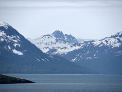 03B Mount Wood And Serrated Peak At End Of Geikie Inlet Sailing In Glacier Bay National Park On Alaska Cruise